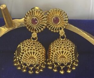 Ruby Gold beads Jimikka