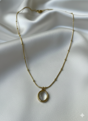 Gemini_Generated_Image_48e31548e31548e3 Anti-Tarnish White Oval Shaped Necklace (00024)