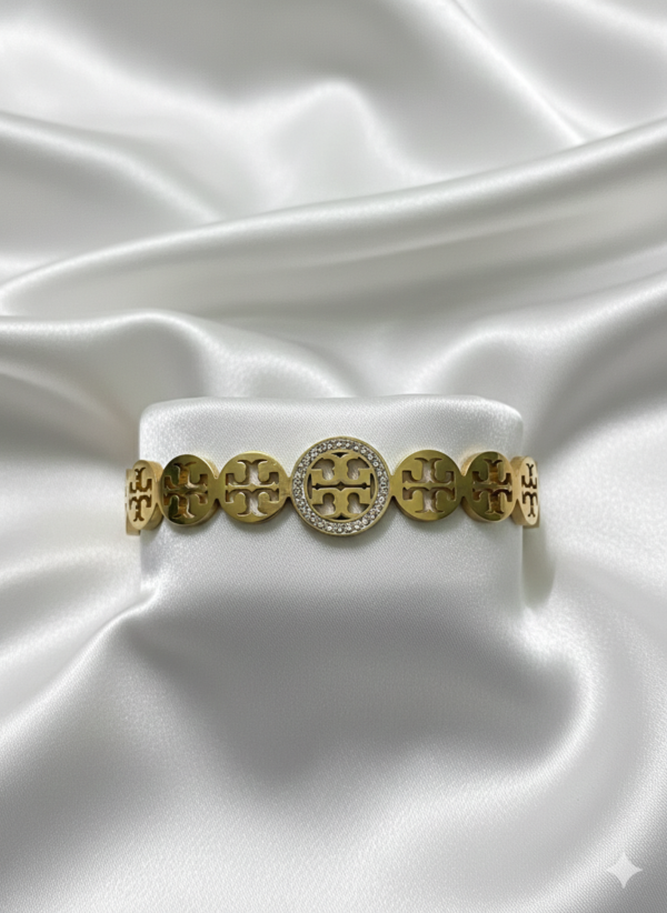 Anti-Turnish Coin Design Bangle (0007)