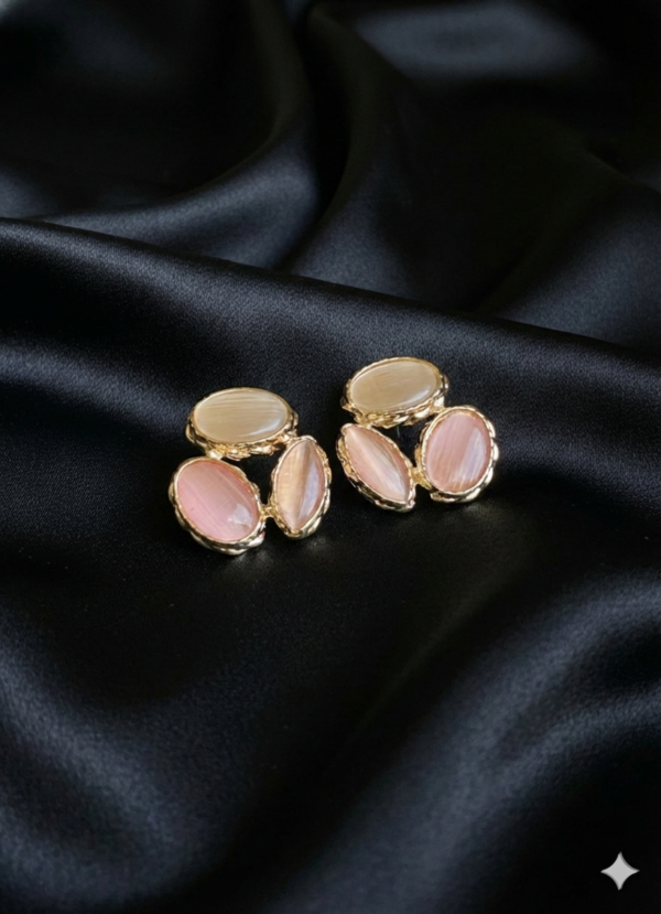 IMG_4248 Anti-Tarnish Gemstone Multicolour Earring (00061)