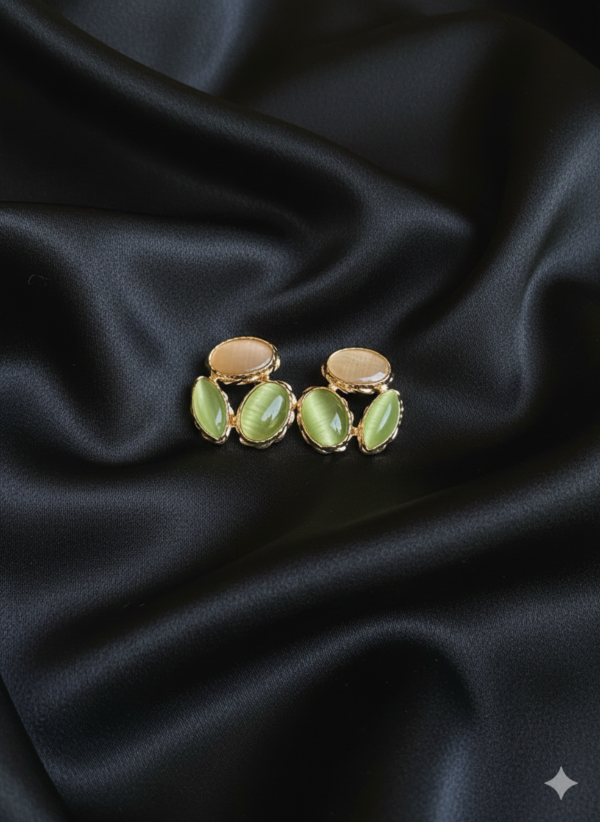 IMG_4249 Anti-Tarnish Gemstone Multicolour Earring (00061)